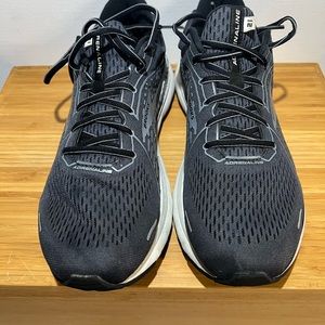 Brooks Mens Adrenaline 21 1103492E093 Black Running Shoes Size 12 EE Pre-Owned